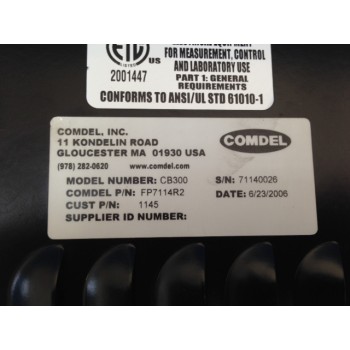 COMDEL CB300 13.56 MHz RF Generator